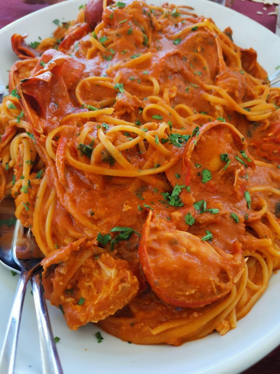 Spaghetti aragosta